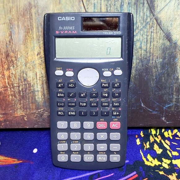 CASIO FX-300MS SCIENTIFIC CALCULATOR  S-V.P.A.M 2-WAY POWER - Picture 2 of 4